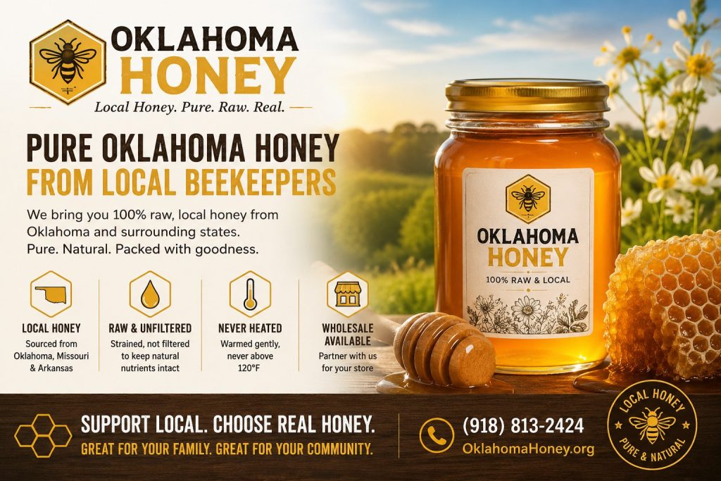 Raw Natural Honey Tulsa Oklahoma